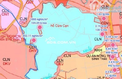 Bán lô đất 1.388m² có 300m² đất thổ cư, 2 mặt hẻm ô tô tránh, quy hoạch đất ở hỗn hợp.